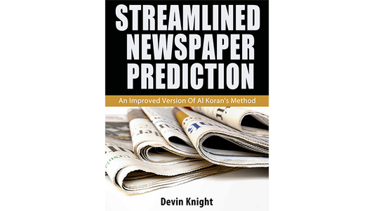 Streamlined Newspaper Prediction by Devin Knight eBook DOWNLOAD