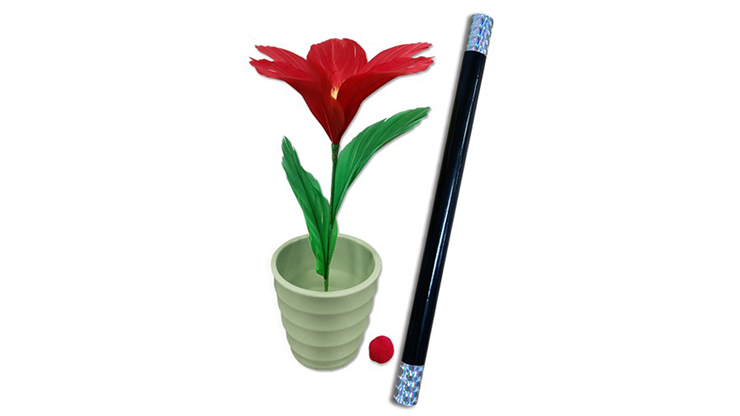 Wand to Flower by JL Magic (Appearing Flower in Pot)