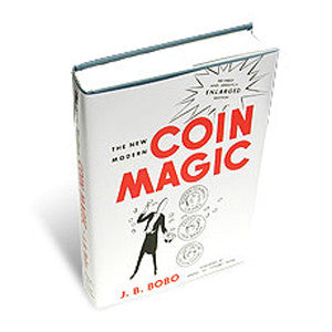 New Modern Coin Magic Book JB Bobo (Hardcover)